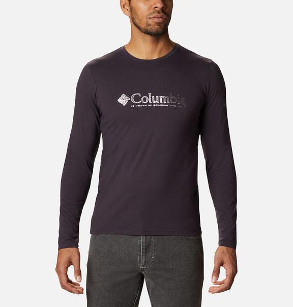 Columbia T-Shirt Herre Lookout Point Lilla DNPK05194 Danmark